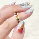 Shine Bright Like A Rainbow by LOVE ESTELLA JEWERLY